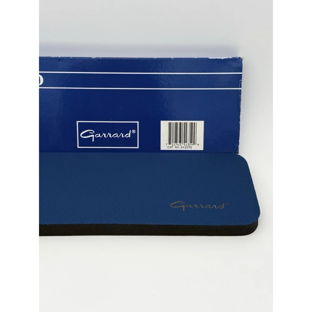 Garrard 6134GAR Keyboard Wristrest Pad Blue Foam Wrist Rest w/ Box Made Taiwan